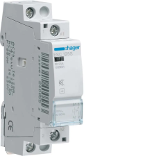 Hager ESC125S Csendes mágneskapcsoló, 1Z, 25A, 230V AC, moduláris villanyszerelés
