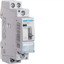 Hager ETC227 Nappali/éjszakai mágneskapcsoló 1Z + 1Ny 25A 230V AC 50Hz villanyszerelés