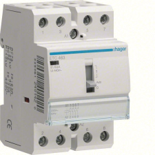 Hager ETC463 Nappali/éjszakai mágneskapcsoló 4Z 63A 230V AC 50Hz villanyszerelés