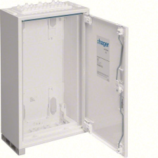 Hager FWB31D Univers mezős elosztó, falon kívüli, IP44, üres, 500x300x161mm villanyszerelés