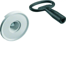 Hager FZ502N Univers zár, háromszög betéttel, 7mm, IP54 villanyszerelés