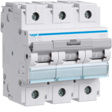 Hager HMB399 Kismegszakító 3P, B-125A, 15kA, 4,5M villanyszerelés