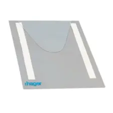 Hager Kft Hager FZ794 Univers tervtartó átlátszó műanyagból 230x310mm villanyszerelés