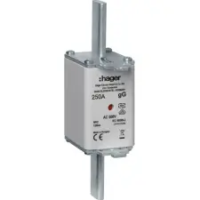 Hager Kft NH- 2 250A gG 500V, Ipari, Hager LNH2250M villanyszerelés
