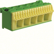 Hager KN22E PE-sorkapocs, QuickConnect, z-s, 22 csatlakozás, zöld-sárga villanyszerelés