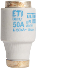 Hager LE33FF50 DIII olvadóbiztosító betét, E33 500V FF 63A villanyszerelés