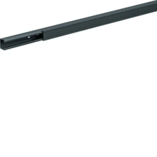 Hager LF1501509011 Kábelcsatorna fedéllel, LF, PVC, 15x15mm, fekete villanyszerelés