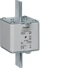 Hager LNH3630M NH 3 KTF/gG 630A 500V késes biztosító villanyszerelés