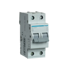 Hager MC206A Kismegszakító 2P, C-6A, 6kA/10kA, 2M villanyszerelés