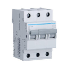 Hager MY306 Kismegszakító 3P, C-6A, 4,5kA, 3M villanyszerelés