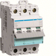 Hager NBN310 Kismegszakító 3P, B-10A, 10kA, 3M villanyszerelés