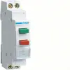 Hager SVN371 Nyomógomb, 2Z, 16A, 2 nyomógombbal, moduláris, 1M