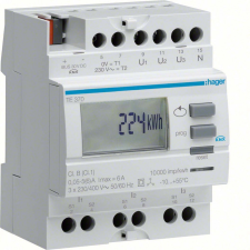 Hager TE370 KNX áramváltós fogyasztásmérő, 5A, 1 villanyszerelés