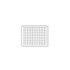 Hager UC960 Quadro állítható perforált szerelőlap 300x600mm