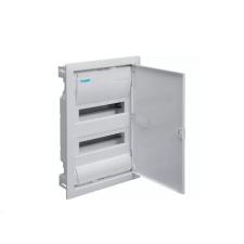 Hager VU24NE Volta kiselosztó IP30, 2x12M, süllyesztett, teli ajtós, 470x314,5x87mm falkivágásba villanyszerelés