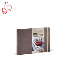 Hahnemühle Toned Watercolour Book akvarellfüzet, 200 g, 30 lap, A6, fekvő, beige füzet