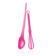Hair Care Mixer hajfesték keverő és mérő pink fodrászkellék
