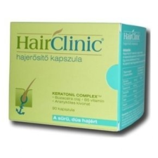 Hair Clinic hajerősítő kapszula 90 db vitamin és táplálékkiegészítő