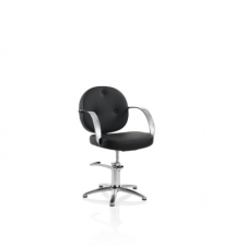 Hair Colette fekete fodrász szék - csillag talppal (XS375224) szépségápolási bútor