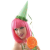 Hair Power Hair Club Cleopatra Party paróka, UV pink
