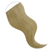 HairExtensionShop Damilos Flip-In Emberi Póthaj Sötétszőke Színben 50cm (Szín #12)