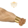 HairExtensionShop Prémium I-TIP Póthaj Világosszőke Mikrogyűrűs Hajhosszabbításhoz 50cm (Szín #24)