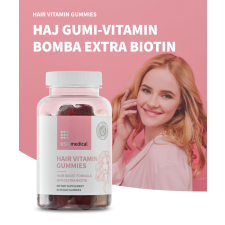  Haj Gumi-vitamin Biotinnal 60 db vitamin és táplálékkiegészítő
