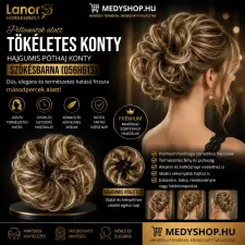  Hajgumis Póthaj Konty – melírozott barna-szőke (Q56H613) póthaj