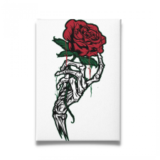  Halál Rózsa - Vászonkép grafika, keretezett kép