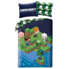 Halantex Minecraft: Ágynemű garnitúra - 140 x 200 cm, 100% mikroszálas