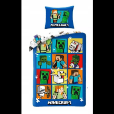 Halantex Minecraft: Karakter mozaik kétrészes ágynemű garnitúra - 140 x 200 cm lakástextília