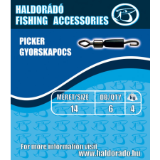 Haldorádó Feeder gyorskapocs S horgászkiegészítő