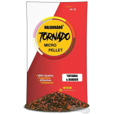 HALDORÁDÓ TORNADO Micro Pellet - Tintahal & Barack 400g bojli, aroma