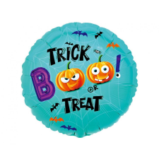 Halloween Boo Trick or Treat fólia lufi 36 cm party kellék