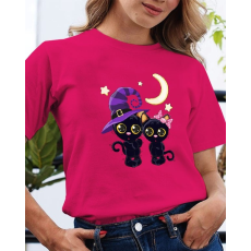  Halloween feliratos póló - Póló halloweenre - Macskás