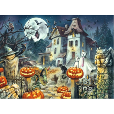 Halloween ház XXL puzzle - 300 darabos puzzle, kirakós