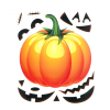 [] Halloween-i matrica szett - tök - 15 részes