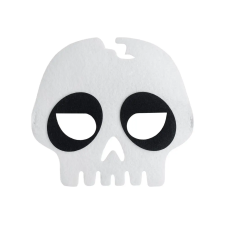 Halloween Koponya szem álarc filc jelmez