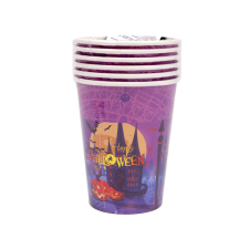 Halloween papír pohár 250 ml 6 db party kellék