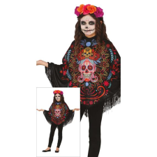  Halloween poncsó, gyerekeknek, 7 - 9 év jelmez