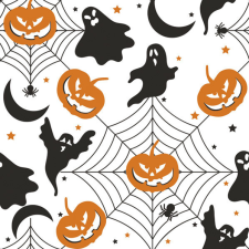 Halloween Scary szalvéta 20 db-os 25x25 cm party kellék