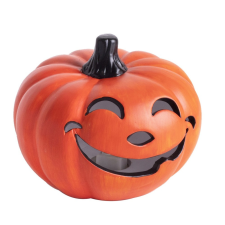  Halloween tök LED-es ker M11cm dekorációs kellék