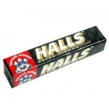 Halls extra strong cukor 33,5g csokoládé és édesség