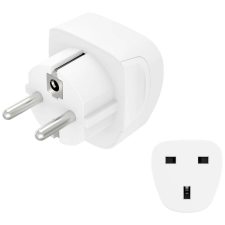 Hama 00223459 tápcsatlakozó átalakító E/F hibrid típus G típus (UK) Fehér (223459) kábel és adapter