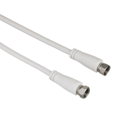 Hama 122435 ST 90dB F-csatlakozós duplán árnyékolt 3,0m antenna kábel kábel és adapter