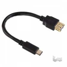 Hama 135712 USB Type-C - USB A 3.0 0.15m adapter kábel és adapter
