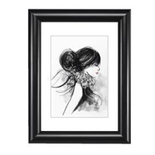 Hama 175629 "SOFIA" 10x15 cm fekete múanyag keret (HAMA_175629) dekorációs kellék