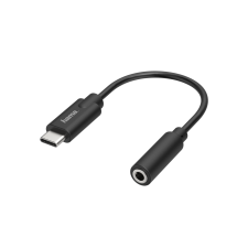 Hama 200318 USB-C apa - 3.5mm Jack anya Adapter kábel és adapter