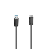 Hama 200626 fic usb 3.0 a-microb 0,75m kábel