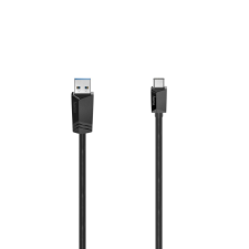 Hama 200657 USB-C - USB-A adatkábel 1m fekete (hama200657) mobiltelefon kellék